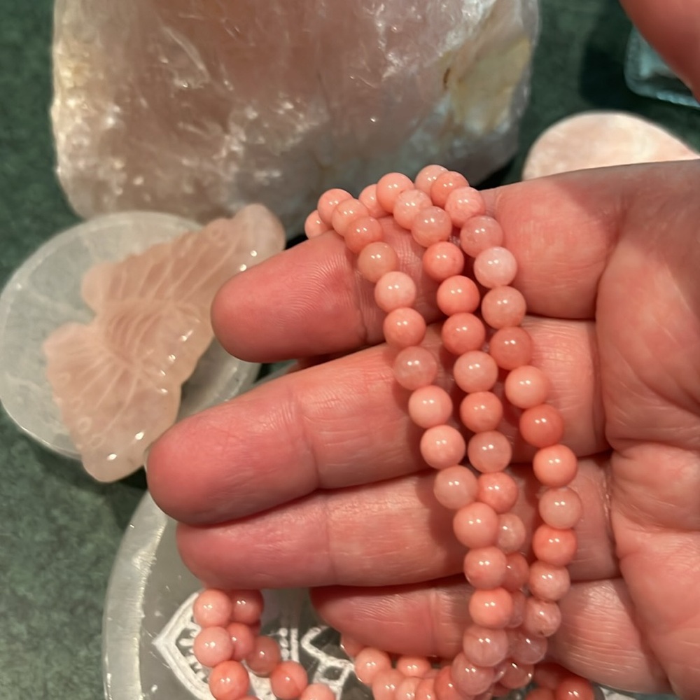 One Rhodochrosite 6mm - Picture 4 of 5